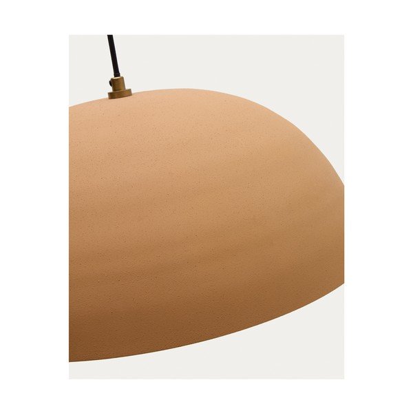 Narancssárga fém függőlámpa ø 46 cm Nibla – Kave Home-image-4