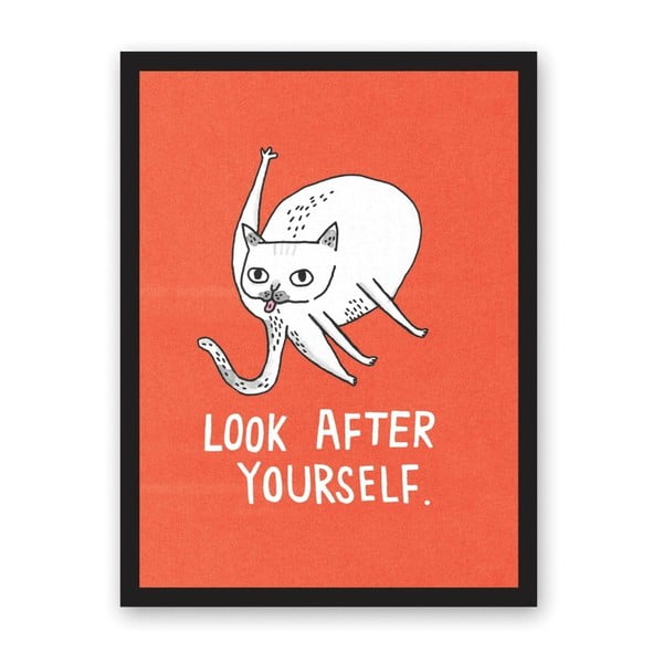 Look After Yourself poszter, 29,7 x 42 cm - Ohh Deer