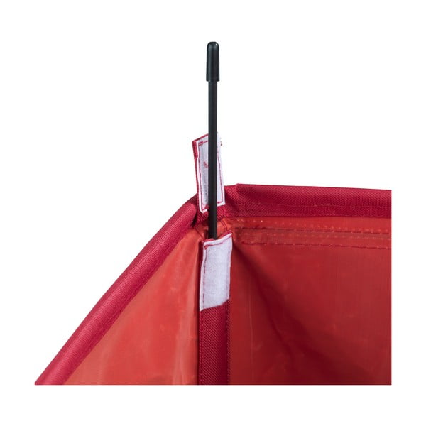 Trivo három rekeszes piros szennyestartó kosár, 117,6 l - Wenko-image-4