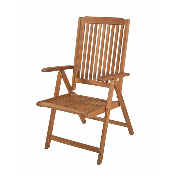 Barna tömörfa kerti fotel Solo – Garden Pleasure