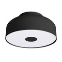 Fekete fém mennyezeti lámpa ø 30 cm Blacko – Sollux