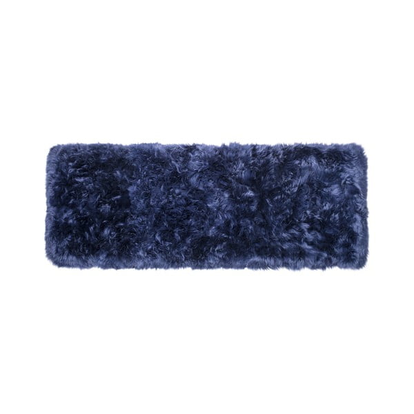 Zealand Long sötétkék bárányszőrme szőnyeg, 190 x 70 cm - Royal Dream