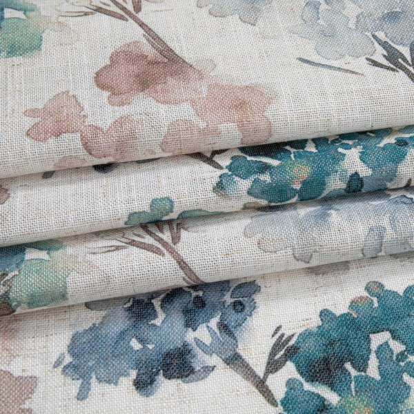 Világoskék-krémszínű függöny 135x250 cm Flosi – Restilo-image-3