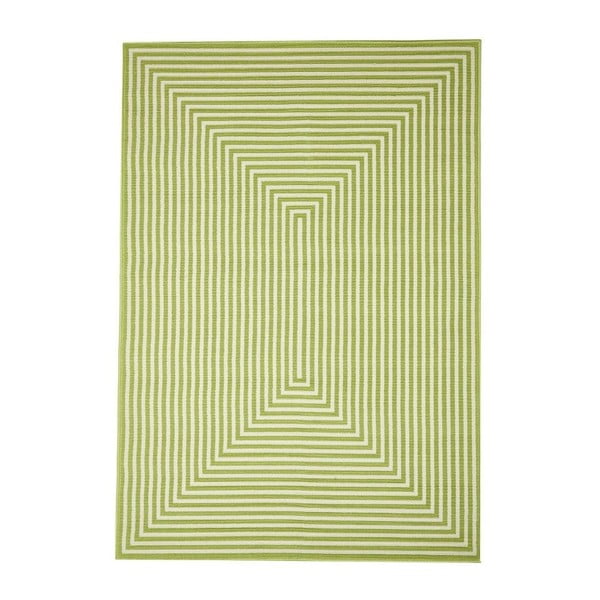 Braid zöld kültéri szőnyeg, 160 x 230 cm - Floorita