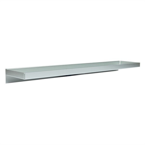 Ezüstszínű fém fali polc 80 cm Bakku – OYOY Living Design