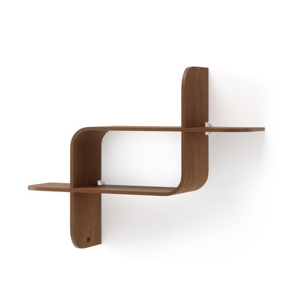 Natúr színű többszintes kaucsukfa fali polc Montage – Umbra-image-2