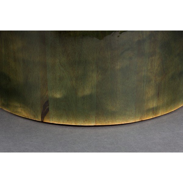 Zöld mangófa kerek dohányzóasztal ø 60 cm Mush – Dutchbone-image-4