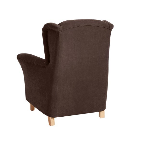 Agnetha Velvet barna füles fotel - Max Winzer-image-2