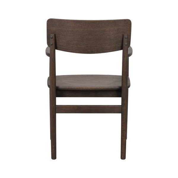 Sötétbarna tölgyfa étkezőszék Maidstone – Rowico-image-3