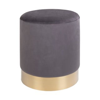 Gamby szürke puff, ø 34 cm - House Nordic