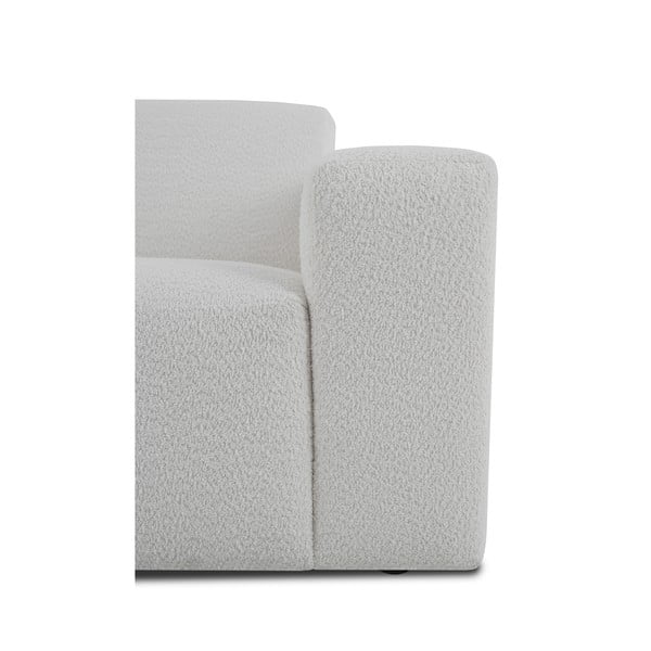 Fehér buklé sarokkanapé (bal oldali) Roxy – Scandic-image-4