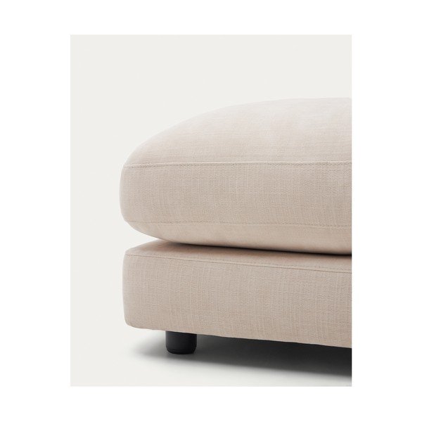 Bézs zsenília lábtartó Gala – Kave Home-image-3