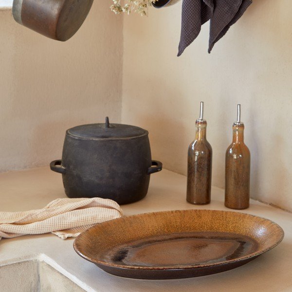 Kőedény olajtartó üveg Poterie – Casafina-image-1
