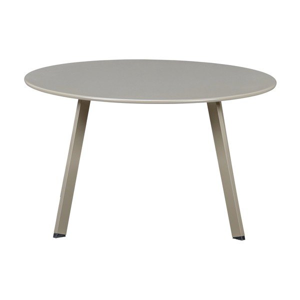 Fém kerek kerti dohányzóasztal ø 70 cm Fer – WOOOD