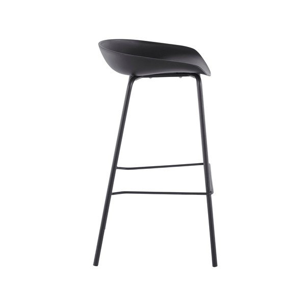 Fekete bárszék szett 2 db-os 79 cm Daisy - Støraa-image-2
