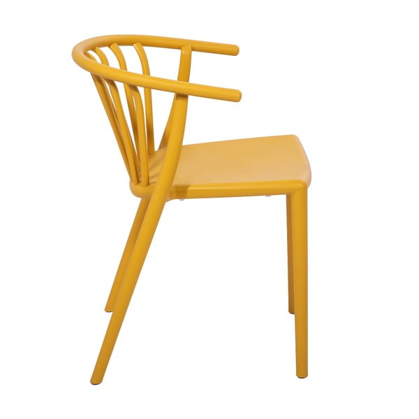 Capri sárga kerti szék - Bonami Essentials-image-3