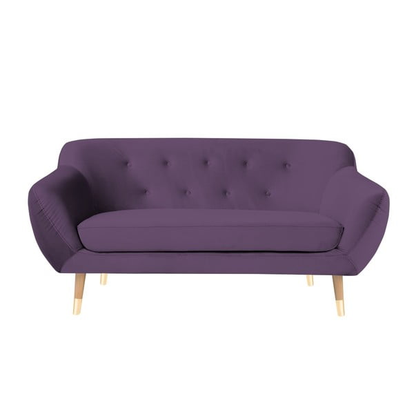 Amelie lila kétszemélyes kanapé - Mazzini Sofas