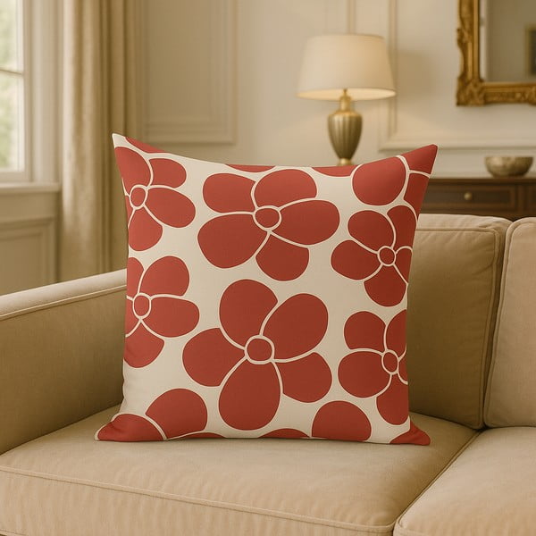 Párnahuzat 43x43 cm Red Meadow – Mila Home-image-3