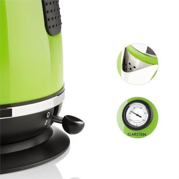 Aquavita Chalet zöld vízforraló - Klarstein-image-3