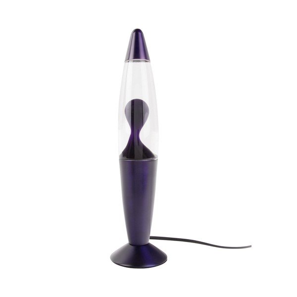 Lila üveg lávalámpa (magasság 35,5 cm) Funky Rocket Lava – Leitmotiv