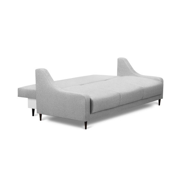 Ancolie világosszürke kinyitható kanapé tárolóhellyel, 215 cm - Mazzini Sofas-image-4