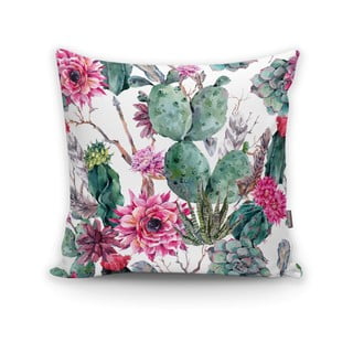 Cactus And Roses párnahuzat, 45 x 45 cm - Minimalist Cushion Covers