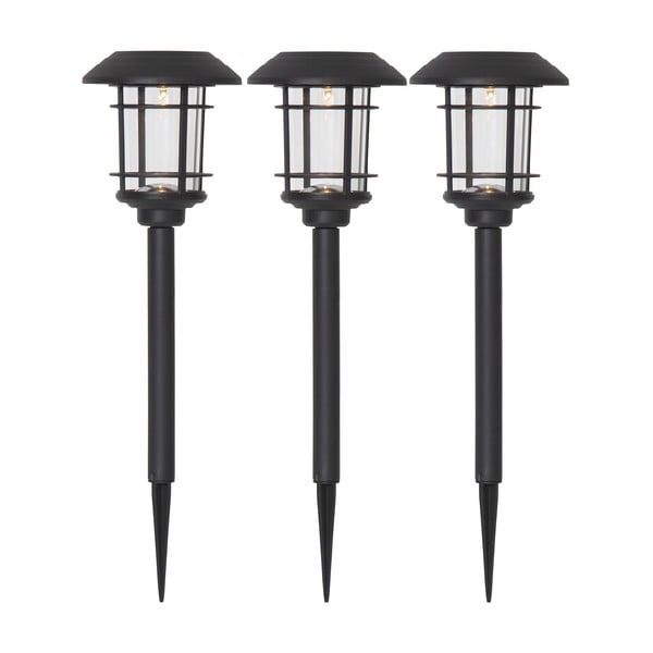 Fride 3 db kerti napelemes LED lámpa, magasság 34 cm - Star Trading