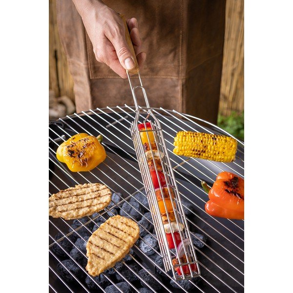 Rozsdamentes acél grillező eszköz – Esschert Design-image-1