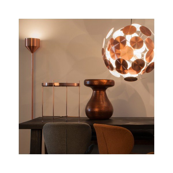 Antique rézszínű ülőke/kisasztal - Zuiver-image-3