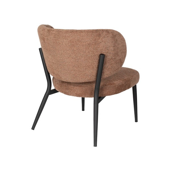 Narancssárgásbarna fotel Sanne – White Label-image-4