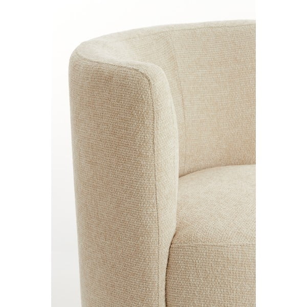 Krémszínű fotel Kamova – Light & Living-image-1