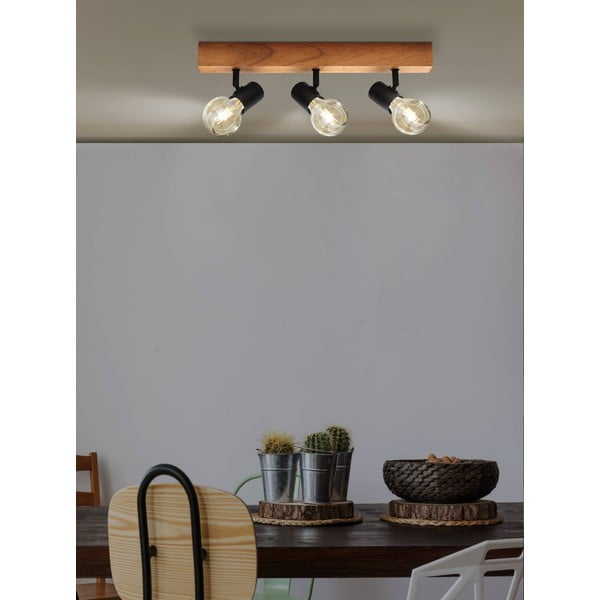 Fekete-natúr színű mennyezeti lámpa 5x48 cm TOWNSHEND 3 – EGLO-image-1