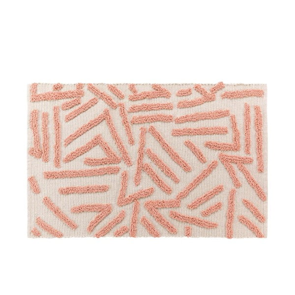 Rózsaszín-krémszínű mosható szőnyeg 60x90 cm Athena – douceur d'intérieur-image-4