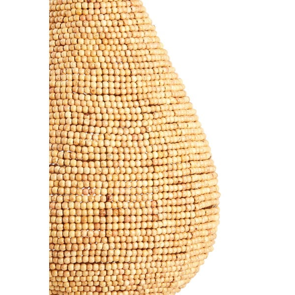 Natúr színű függőlámpa fa búrával ø 31 cm Kabinda – Light & Living-image-3