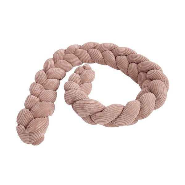 Rózsaszín kordbársony rácsvédő 300 cm – Meowbaby