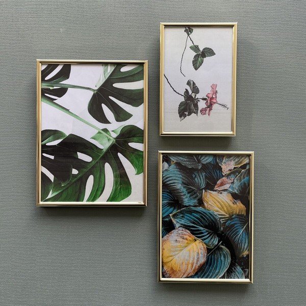 Aranyszínű fém álló-fali képkeret 11x16 cm Sweet Memory – Zilverstad-image-1