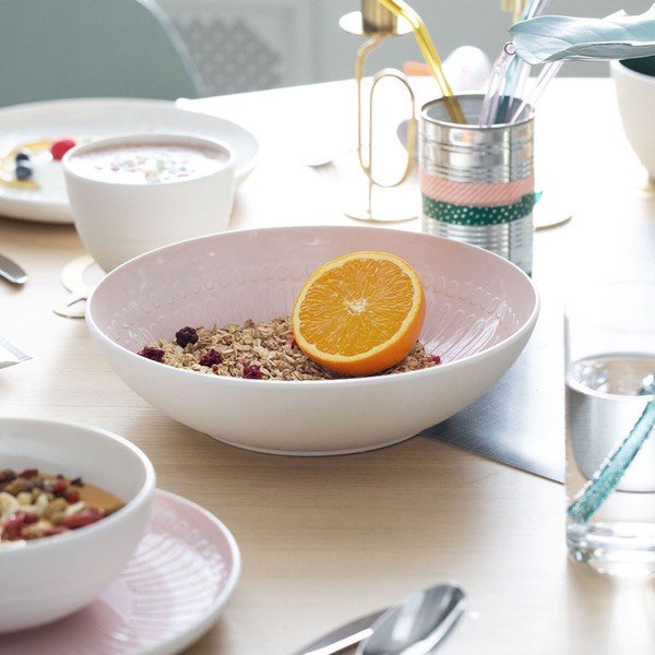 Blossom fehér-rózsaszín porcelán tálaló tányér, ⌀ 26 cm - Villeroy & Boch-image-3