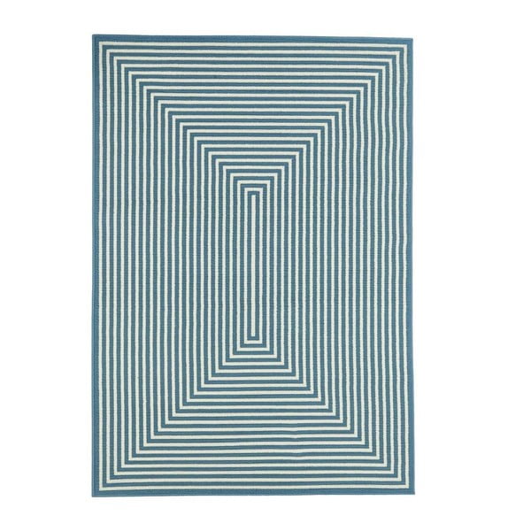 Braid kék kültéri szőnyeg, 160 x 230 cm - Floorita