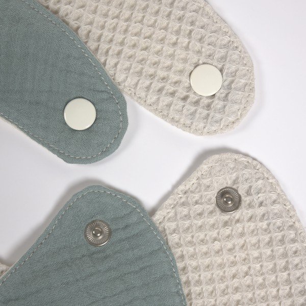 Lupe 2 db organikus pamut zsebes előke - Kave Home-image-1