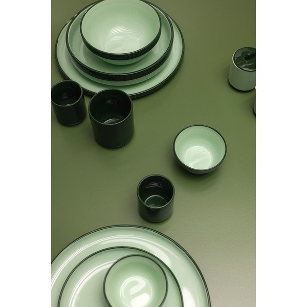 Zöld kőedény tálka 710 ml Duo – ONA-image-1