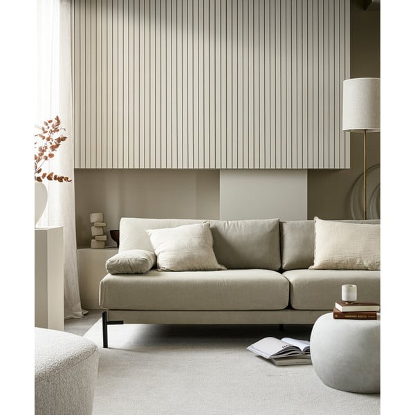 Fehér kerek dohányzóasztal ø 50 cm Pebble – vtwonen-image-1