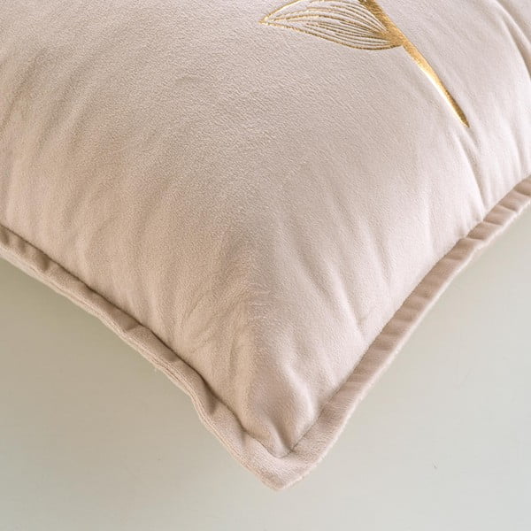 Bársony párnahuzat 45x45 cm Oxalis – douceur d'intérieur-image-1