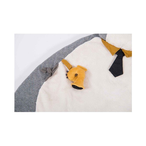 Szürke-krémszínű játszószőnyeg Les Moustaches – Moulin Roty-image-2
