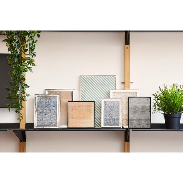 Fekete fém álló-fali képkeret 16x16 cm Sweet Memory – Zilverstad-image-3