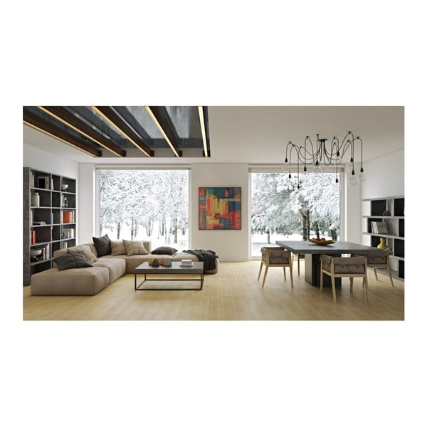 Petra Low dohányzóasztal, beton dekorral - TemaHome-image-4