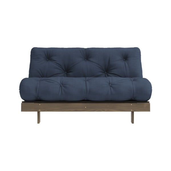 Sötétkék kinyitható kanapé 140 cm Roots – Karup Design