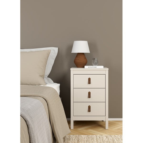 Szürkésbézs éjjeliszekrény Madrid – Tvilum-image-3