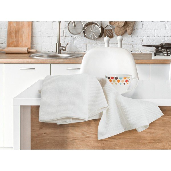 Pamut konyharuha szett 3 db-os 40x60 cm Wafle – B.E.S.-image-2