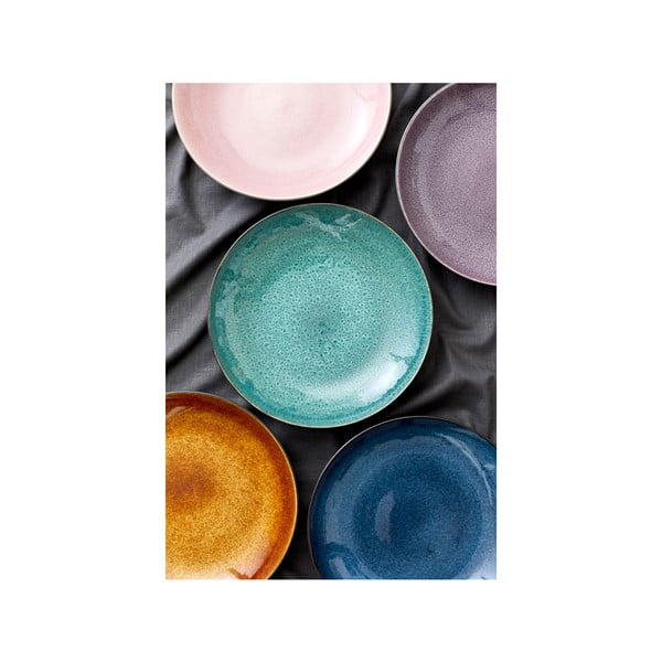 Fekete-kék kőedény tál ø 40 cm Gastro Dark Blue/Black – Bitz-image-1