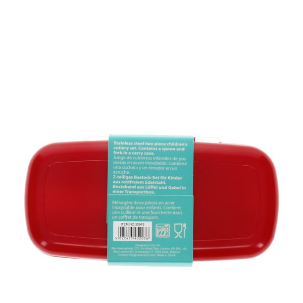 Rozsdamentes acél gyerek evőeszköz 2 db-os Baby Dinos – Rex London-image-4